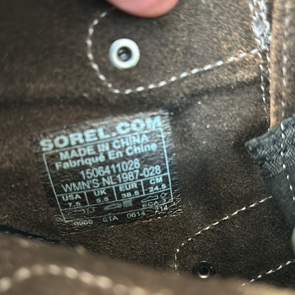 Sorel Women’s Joan of Arc Wedge II bootie - dark brown - Picture 7 of 9